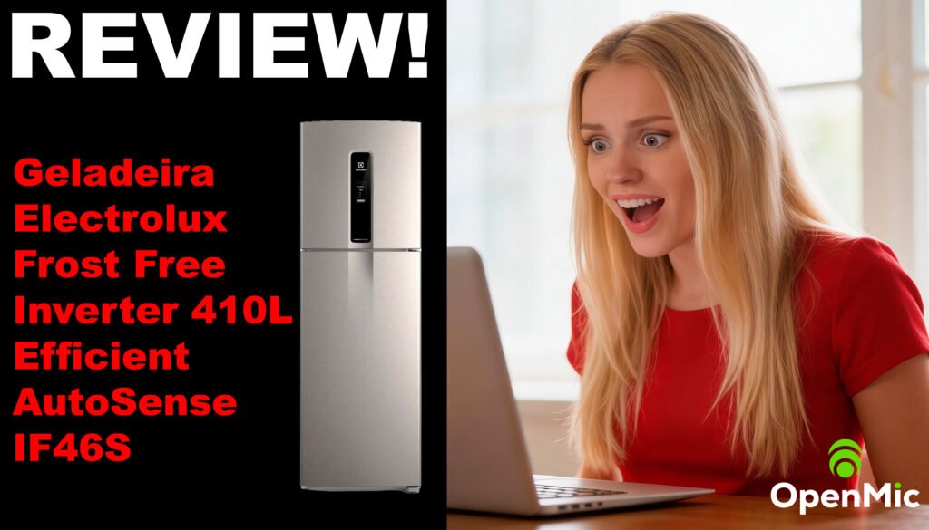 geladeira electrolux frost free inverter 410l efficient autosense if46s capa